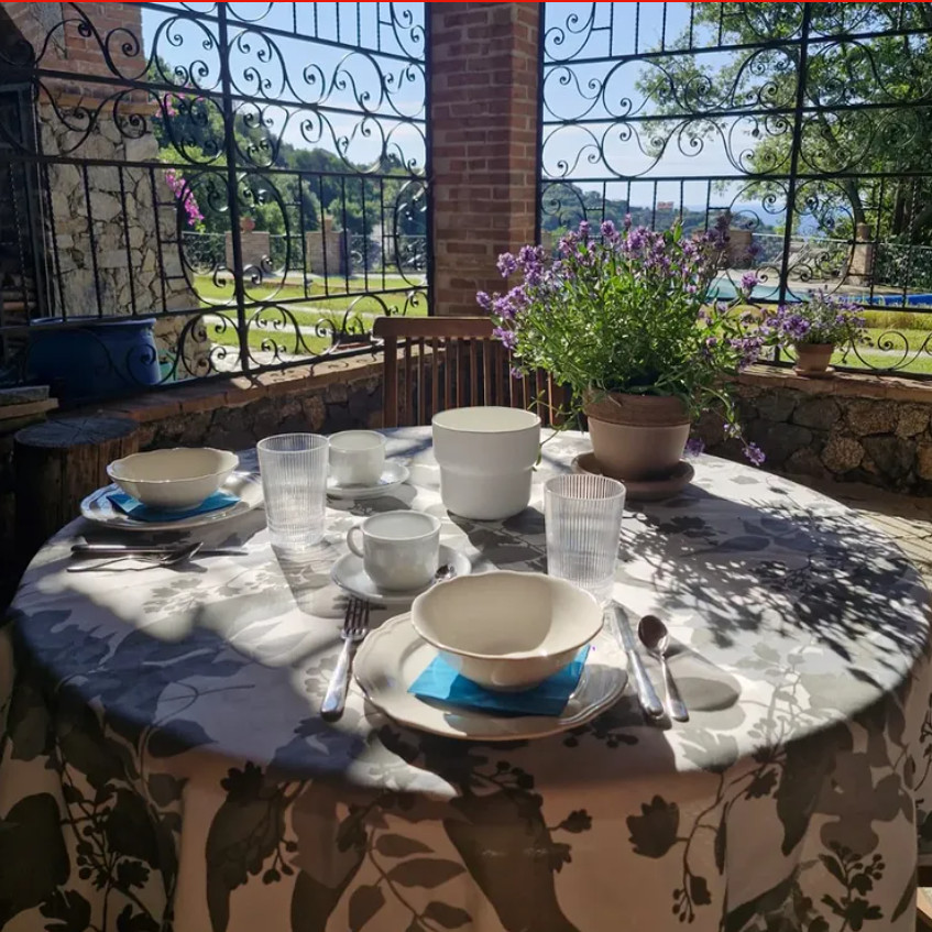 Sala colazioni accogliente