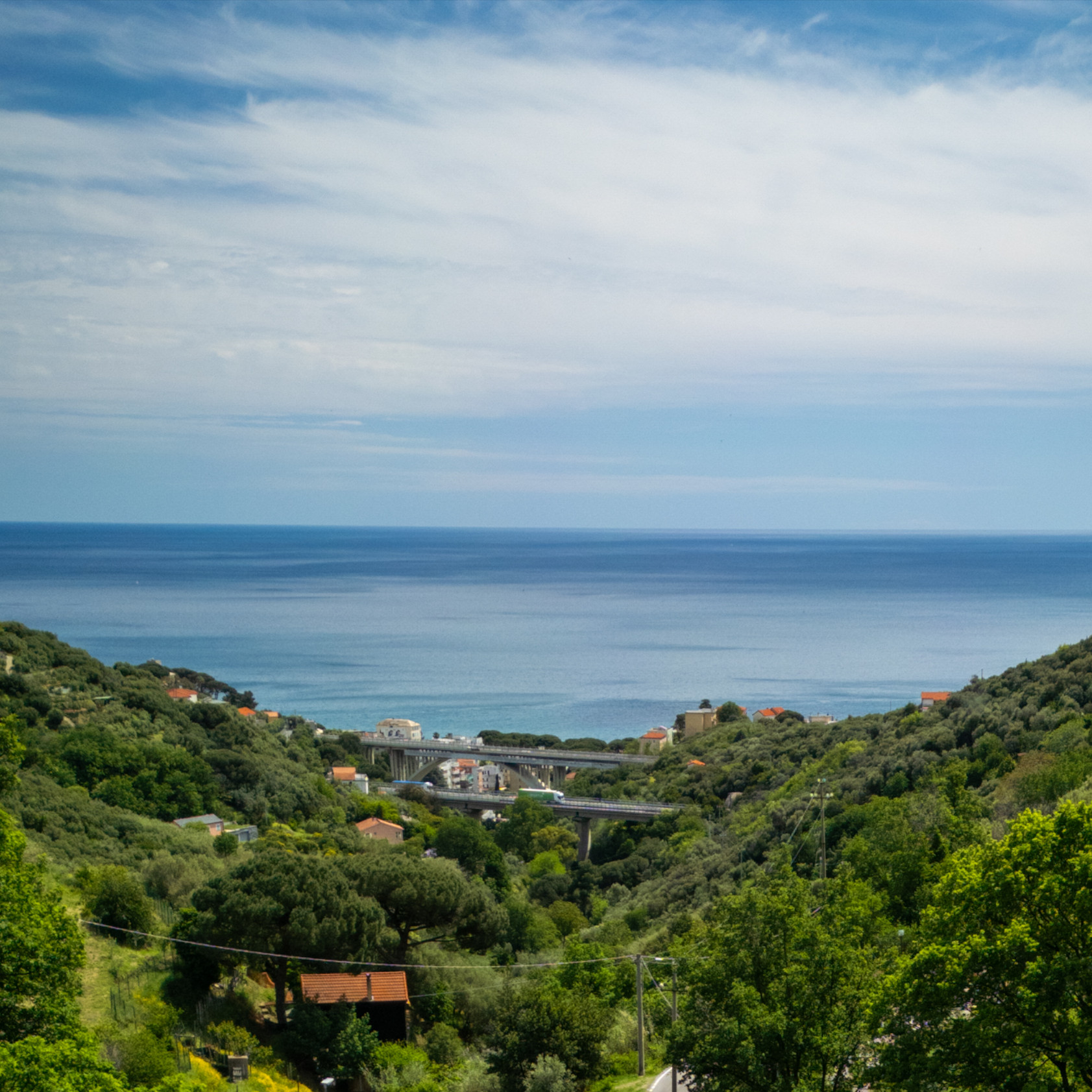 Vista panoramica della zona